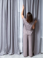 Комплект штор на шторной ленте 250х260 см - 2 шт