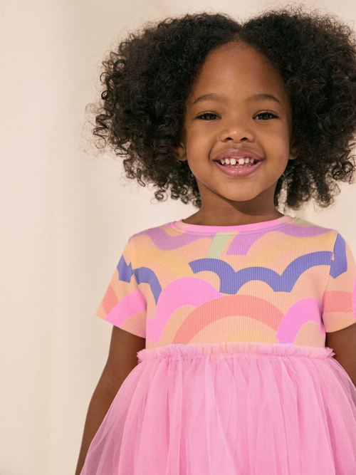 Платье для девочки Next AG9-810, Розовый