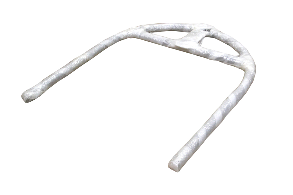 Кресло подвесное Garden Story Ривьера (стойка+основание.черн.,корзн.серая.,подуш.estera лазурный. 3уп. (В))