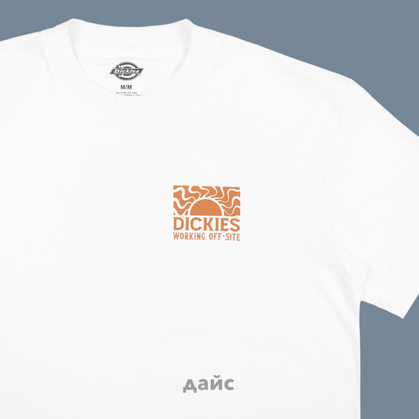 Футболка мужская Dickies Saltville Tee артикул:DK0A4YR9WHX1 - купить в магазине Дайс