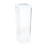 Емкость для сыпучих продуктов СТЕП 1,9 л 10х28 см Белый