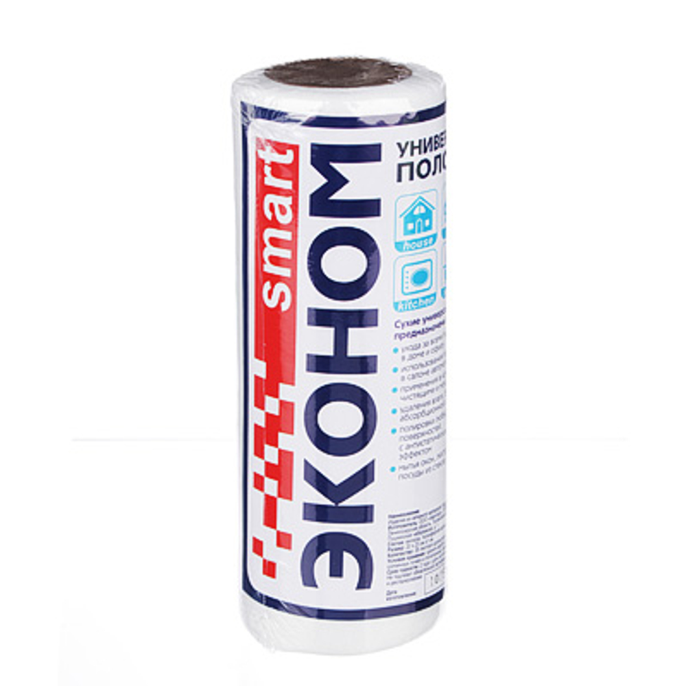 Салфетки универсальные в рулоне  35шт 20х23+-1см СМАРТ Эконом (30шт/кор)