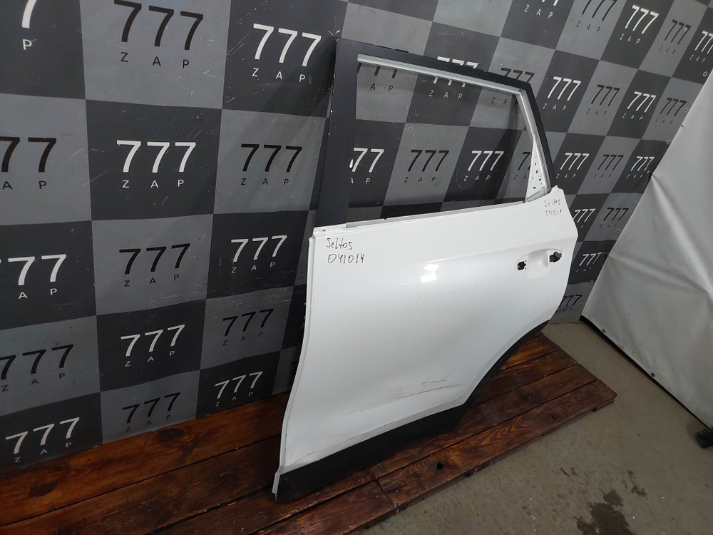 Дверь задняя левая Kia Seltos 19-нв Б/У Оригинал 77003Q5000