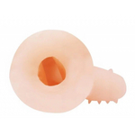 Насадка на пенис светлая (11,5×3,5 см)