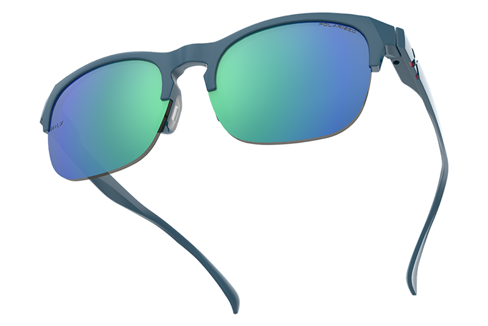 Спортивные очки HILX Interloop Shiny Solid Green / Green Mirror Polarized Lens