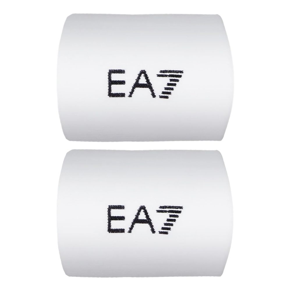 EA7 Wristband - White, Black