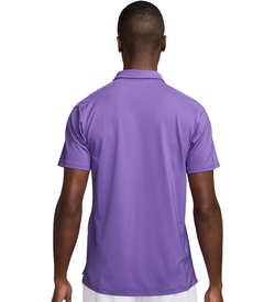 Мужское теннисное поло Nike Court Advantage Dri-Fit - action grape/white