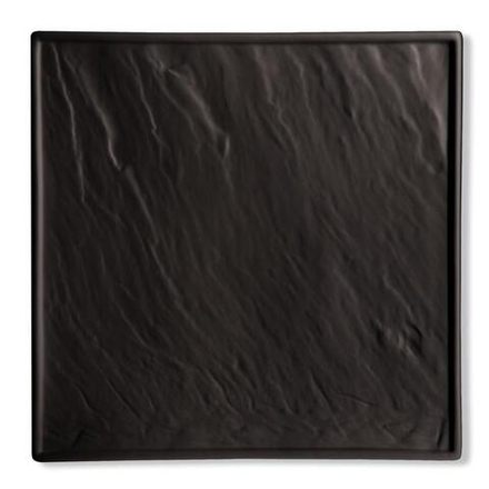 Блюдо квадратное 22*22 см Relief Black фарфор P.L. Proff Cuisine [4]