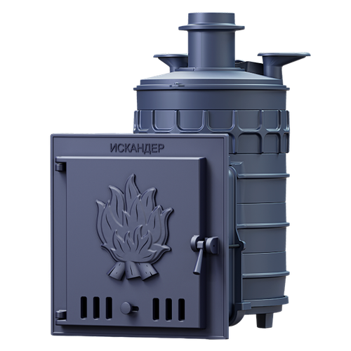 Чугунная печь для бани Искандер ЗК 18