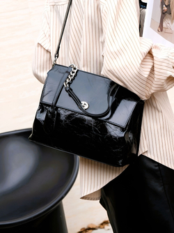 женская сумка на плечо из натуральной кожи