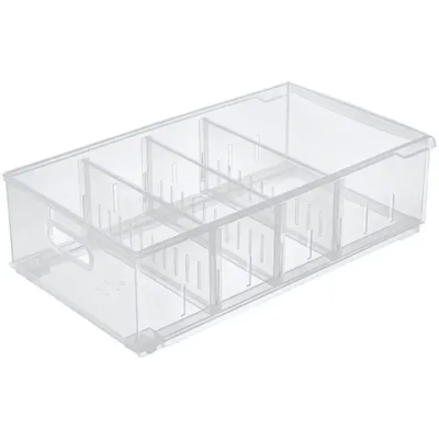 Контейнер универсальный для хранения «ROLLY», бесцветный, 24,2*45*12,9см, 11,5л