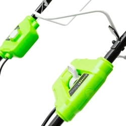 Аккумуляторная газонокосилка Greenworks GD40LM46SPK4 (1 x 4 Ач, Быстрое ЗУ) 2506807U4F