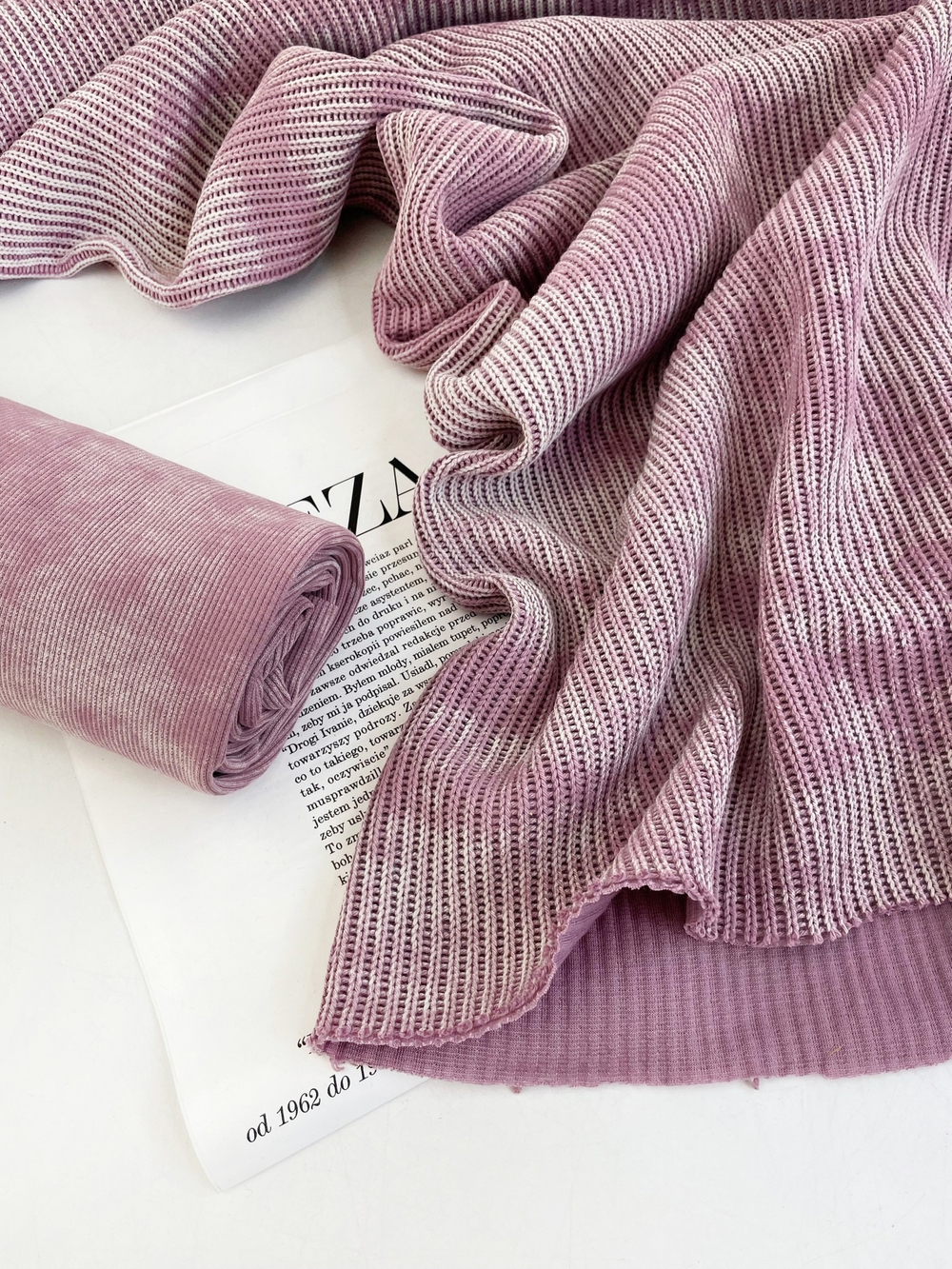 ОРХИДЕЯ ВАРЕНКА - Вязка на стабилизирующем трикотаже (1226)