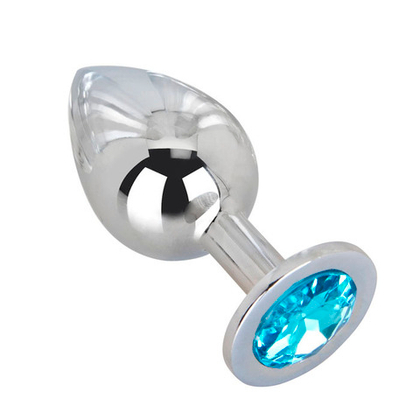 Большой плаг из стали с кристаллом HIGH SKY