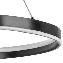 736417 Люстра ROTONDA 134W LED 5480LM 120G ЧЕРНЫЙ 3000-6000K