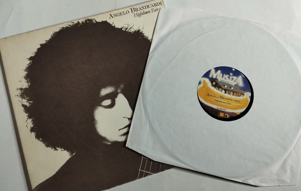Винтажная виниловая пластинка LP Angelo Branduardi Highdown Fair (Germany 1979)