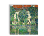 Картина для интерьера "Дворец Каммер на Аттерзе", художник Климт, Густав, печать на холсте