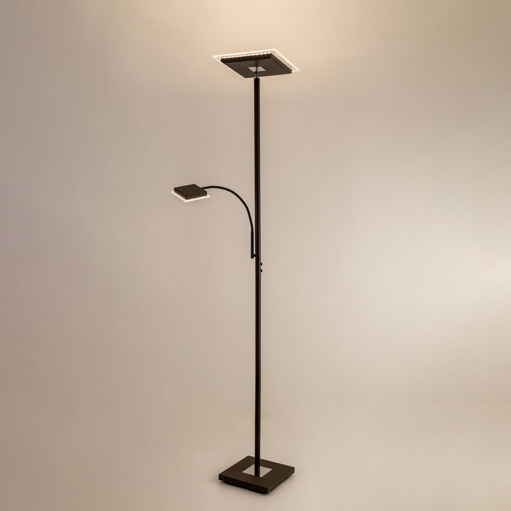Citilux Харди CL802015 LED Торшер с диммером Кофейный