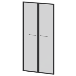 Фасады рамочные стеклянные KZF-48RS(Ч) Тонированный 784x20x1564 Кортез
