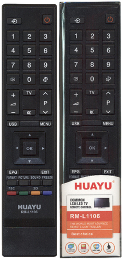 Пульт для Toshiba RM-L1106   HRM943