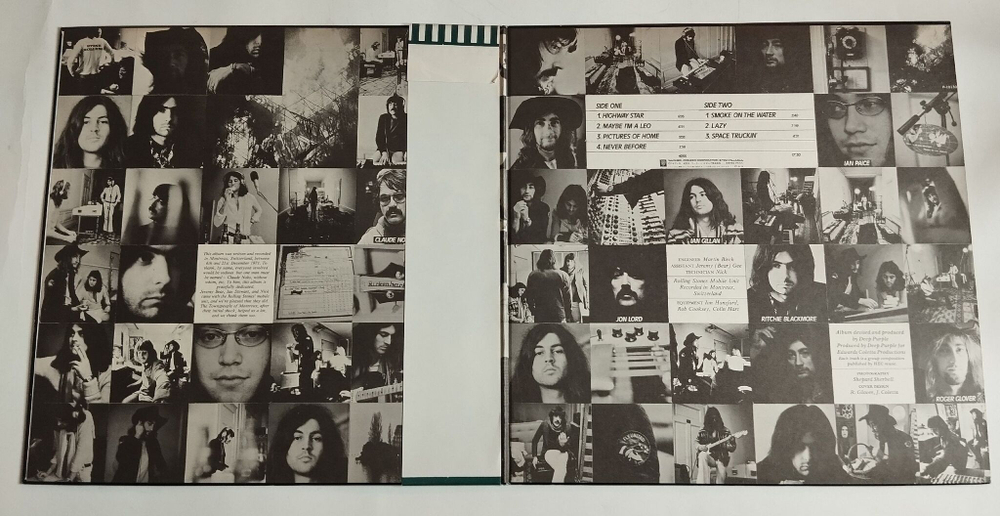 Винтажная виниловая пластинка Deep Purple Machine Head (Japan 1976) (Obi) (NM)