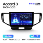 Teyes CC2 Plus 9" для Honda Accord 2008-2012