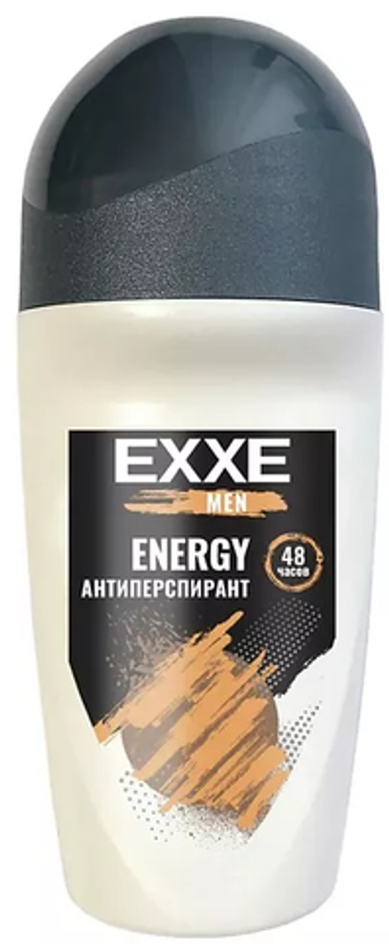 EXXE MEN Дезодорант антиперспирант ENERGY ролик 50мл