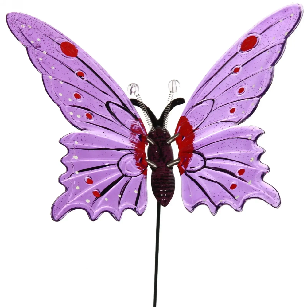 Фигура на спице «Бабочка» 21*15*60см для отпугивания птиц