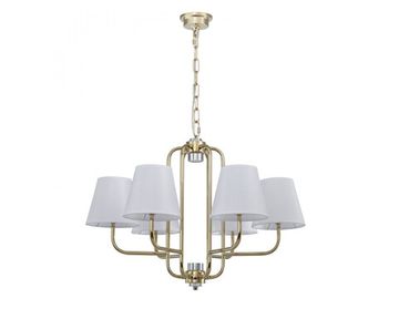 Подвесная люстра 6*E14 4646/С gold золото OLGA Newport