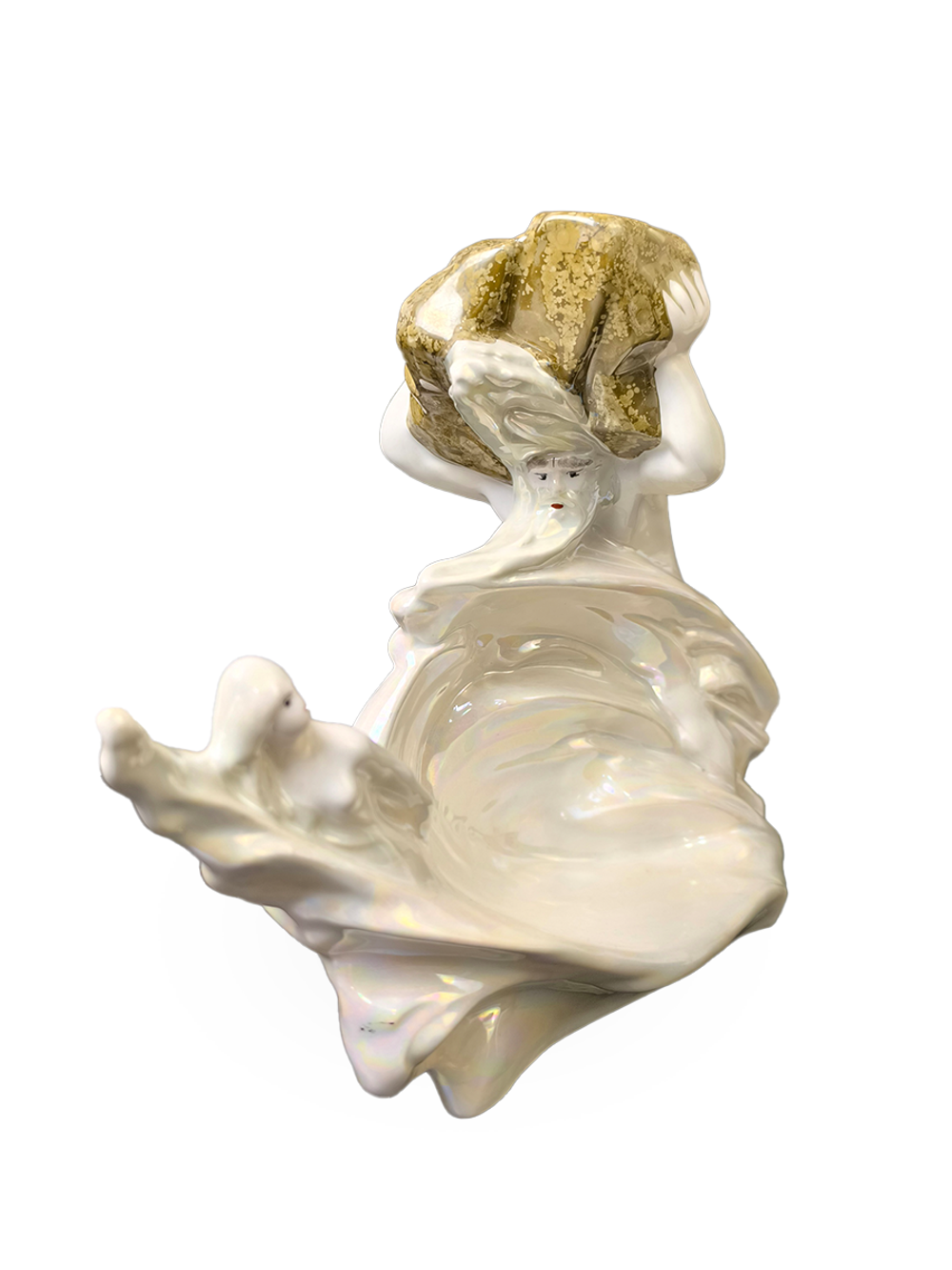 Фарфоровая статуэтка "Байкал и Ангара" Хайта