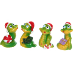 Фигурка новогодняя «Зимняя змейка» 2,5*2*4 см, микс