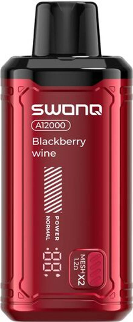 SWONQ A12000 Blackberry wine - Ежевичное вино 12000 затяжек 20мг (2%)