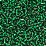 Японский бисер TOHO Treasure (№36), с внутренним серебрением, прозрачный