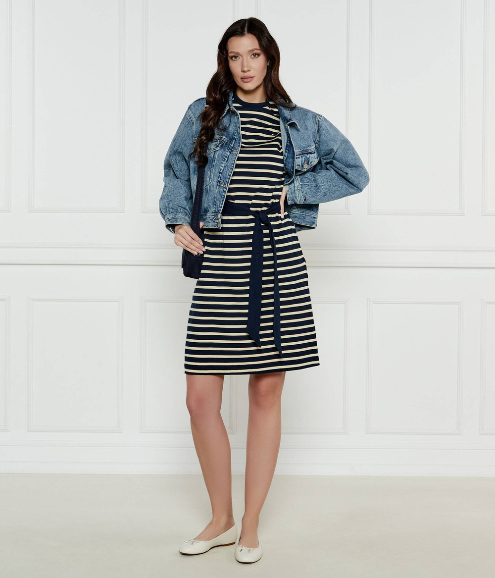 Платье INTERLOCK Tommy Hilfiger - темно-синий(WW0WW45183)