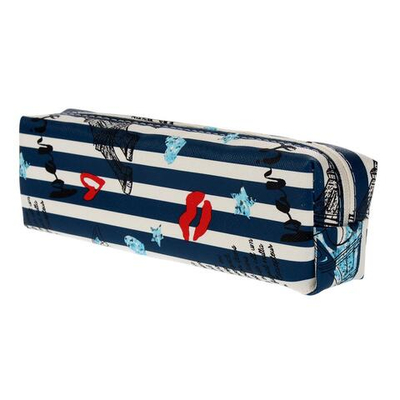 Пенал-косметичка "Подростковый микс", 19*3,5*5см, 5 видов микс