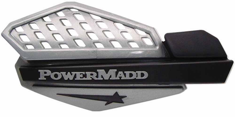 Ветровые щитки для квадроцикла "PowerMadd" Серия Star, серый/черный