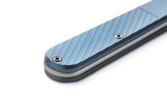 Складной нож Lion Steel "Barlow Slim" L/CKS0112 BL-O c клинком из стали Böhler M390 Microclean®, рукоять титан