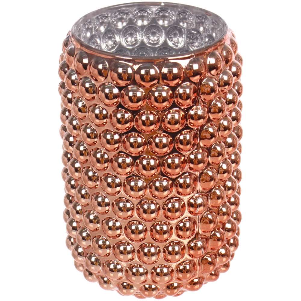 Подсвечник «Капли дождя» 8*12,5 см, Янтарь