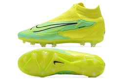 Бутсы Nike Phantom GX Elite FG (Желтый+зеленый)