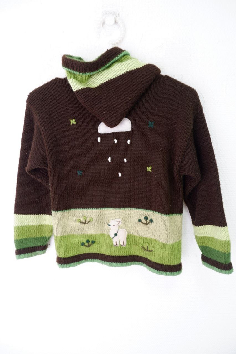 Кофта на молнии на 5-6 лет