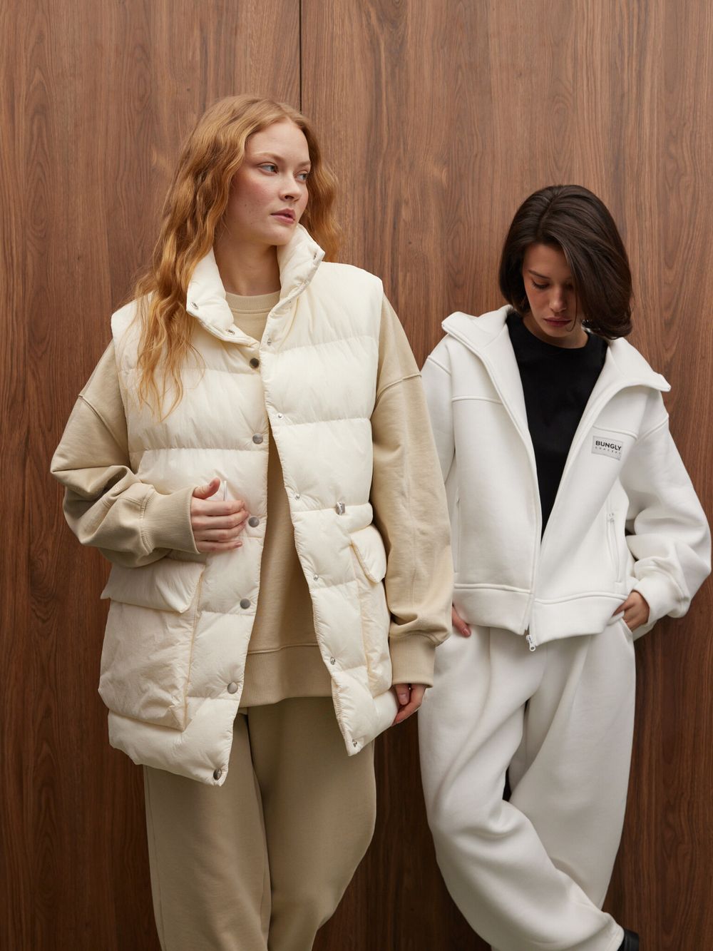 Жилет стеганый "Белый кварц" женский