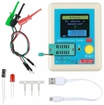 LCR-T7 Tester, Тестер радиодеталей, измеритель RLC, определитель типа и цоколевки компонентов, ESR и Vloss метр