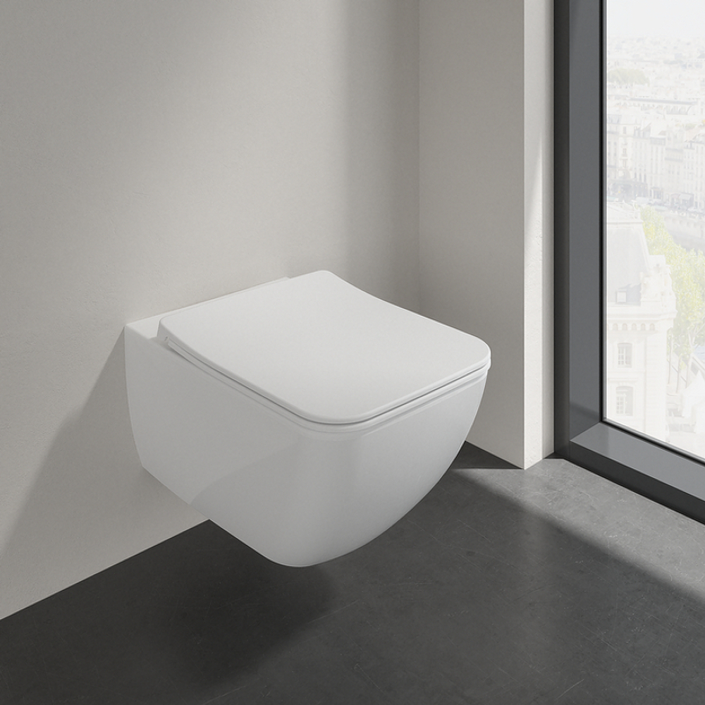 Унитаз Villeroy&Boch Venticello 4611RL01 подвесной с сиденьем Микролифт