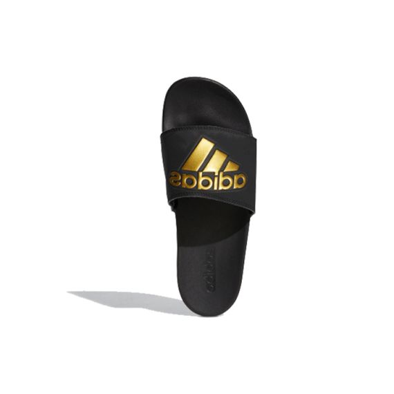 Adidas Adilette Comfort 'Black Gold'