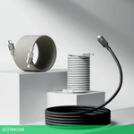 Кабель Momax Mag.Link DC36W USB-C/USB-C 2м White