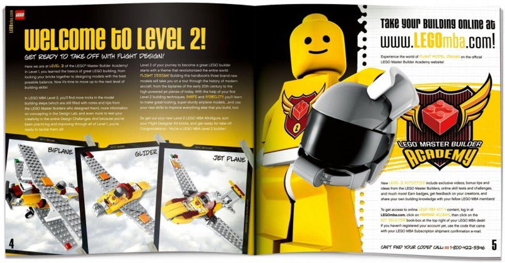 LEGO Master Builder Academy: Дизайнер действий 20217 — Action Designer — Лего Академия строительства