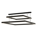 Citilux Дуэт CL719K211 LED Люстра подвесная с пультом Чёрная