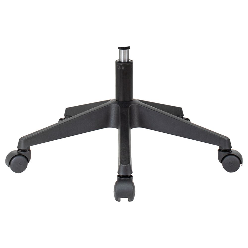 Кресло оператора Helmi HL-M95 R (695) "Airy", спинка сетка оранжевая/сиденье ткань TW черная, пиастра