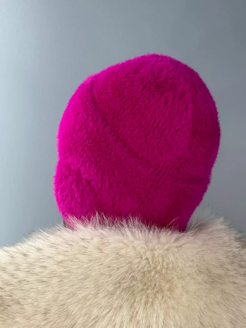 шапка ушанка зимняя пушистая