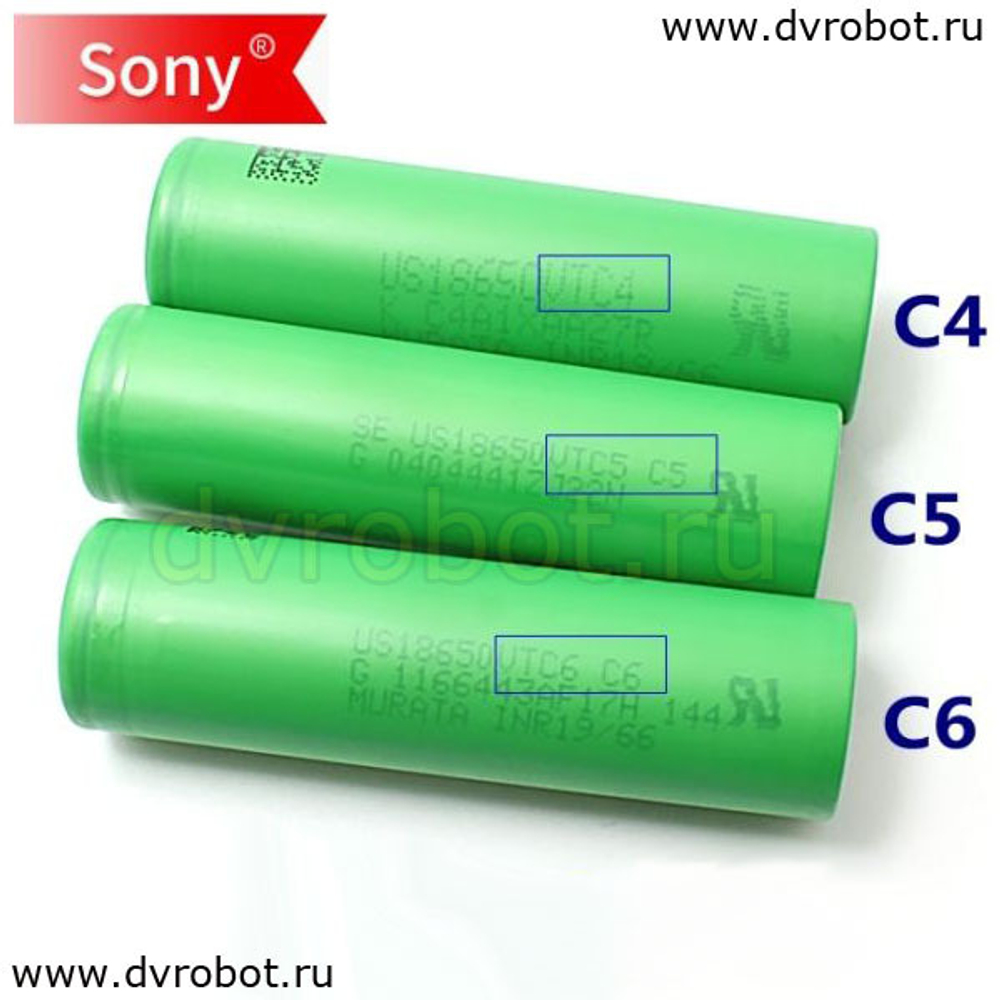 Аккумулятор 18650 SONY -3000mAh/30A